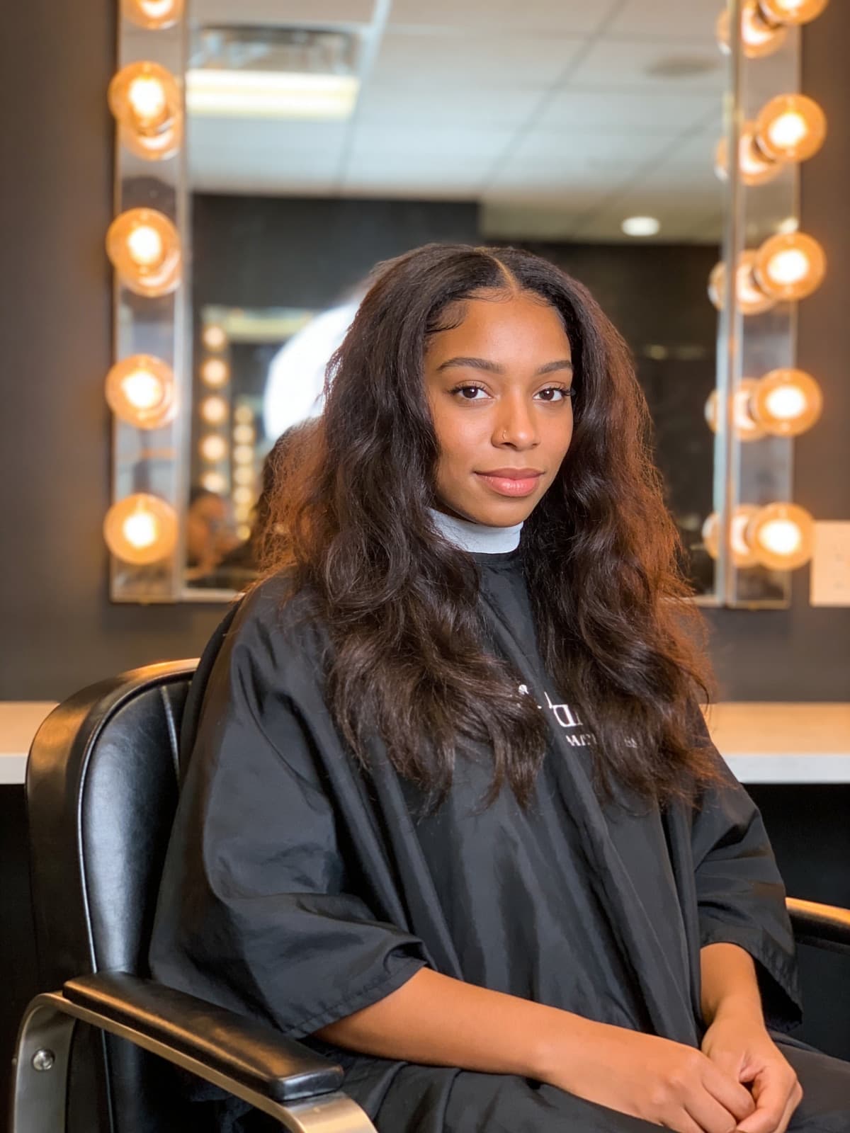 Peinado Profesional - Antes